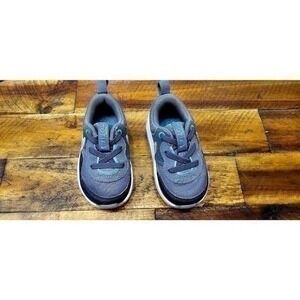 Nike Air Max Toddler Shoes Gray Blue Lace Up Casual Sneakers Kids Size